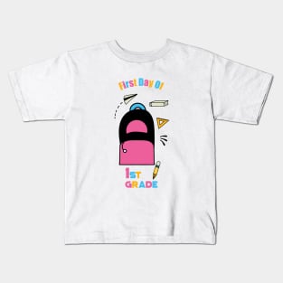 First Day Of 1st Grade Kids T-Shirt